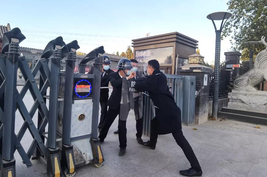 三獅保安近日組織演習(xí)活動(dòng)